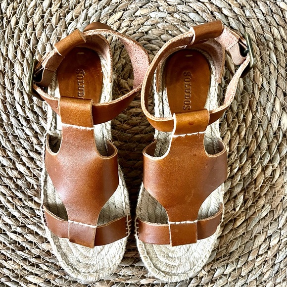 Soludos espadrilles sandals sz 5.5 - Picture 2 of 5
